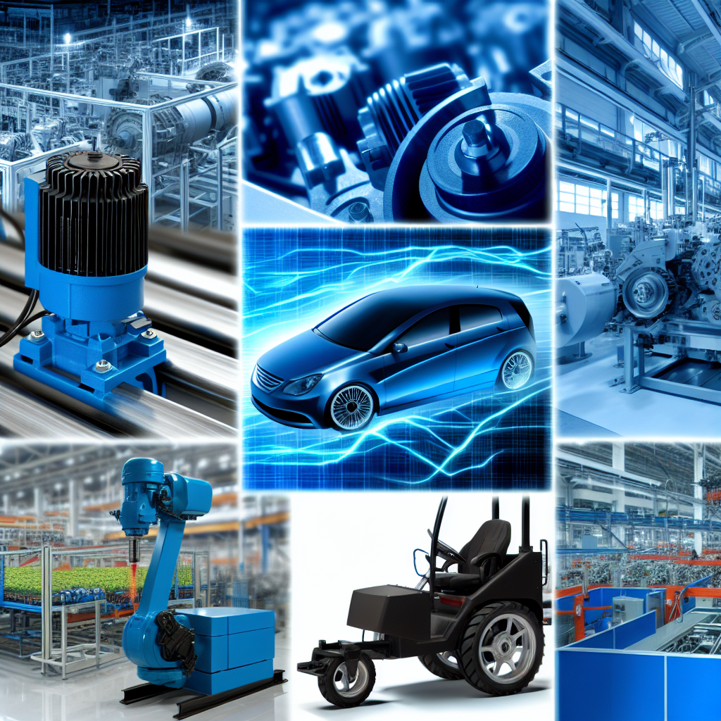 Electric motors driving efficiency and innovation across industries