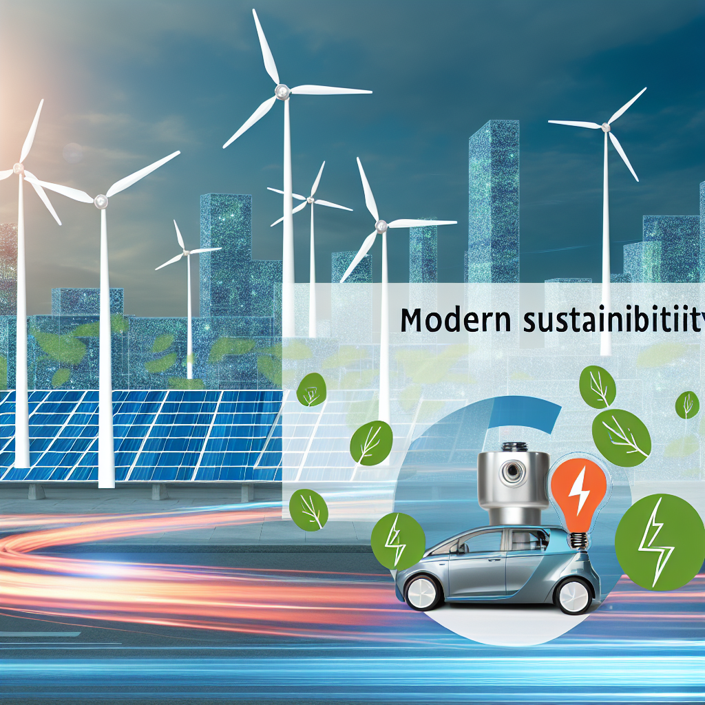 Motores eléctricos impulsando la sostenibilidad moderna