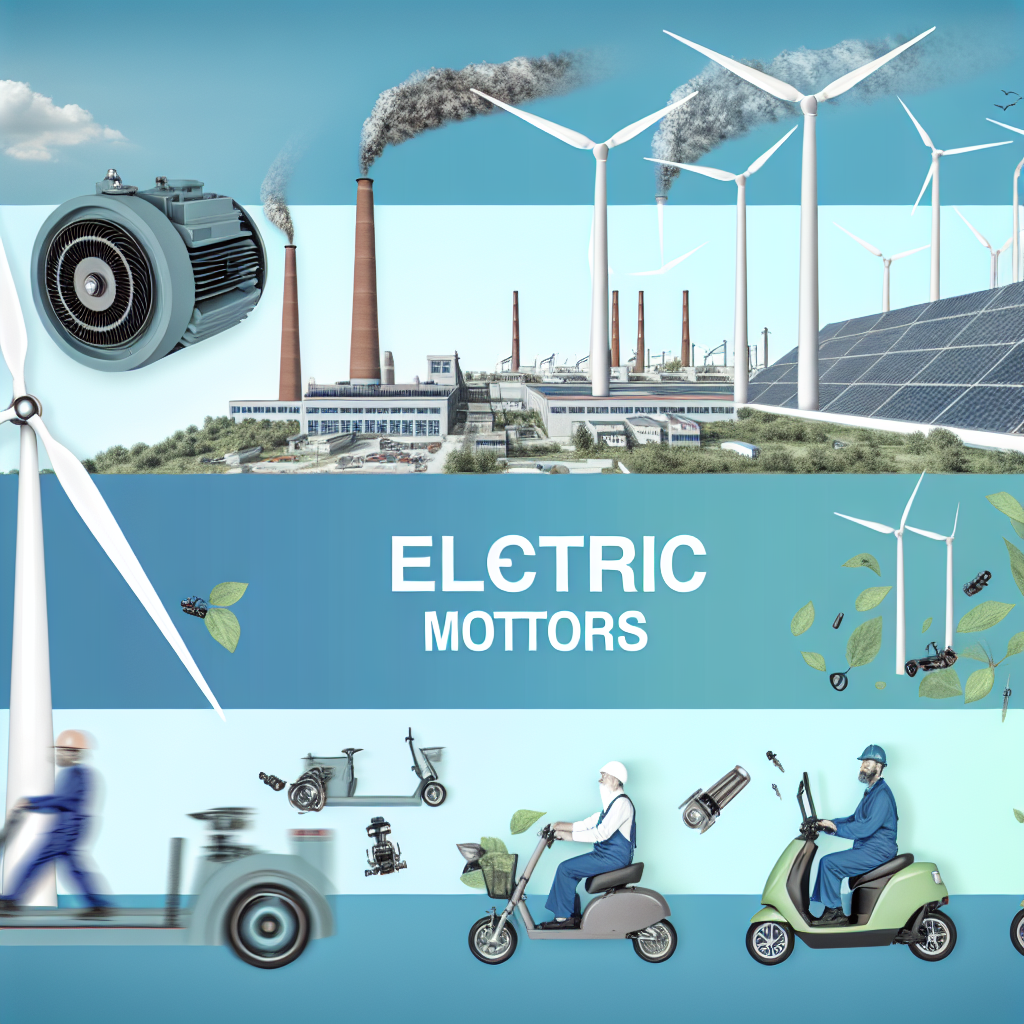 Elektriske motorer fremmer bæredygtig industrialisering