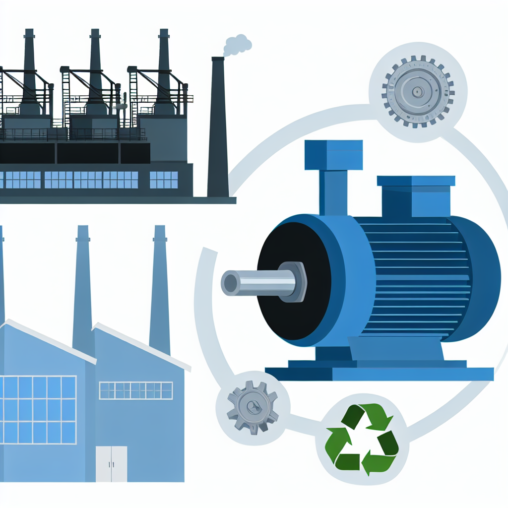 Sähkömoottorit edistävät teollisuuden kestävyyttä