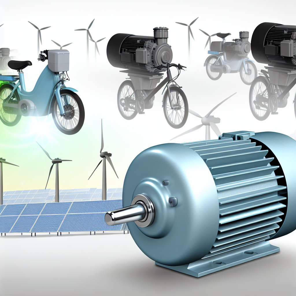 Electric motors drive the future of sustainable technology