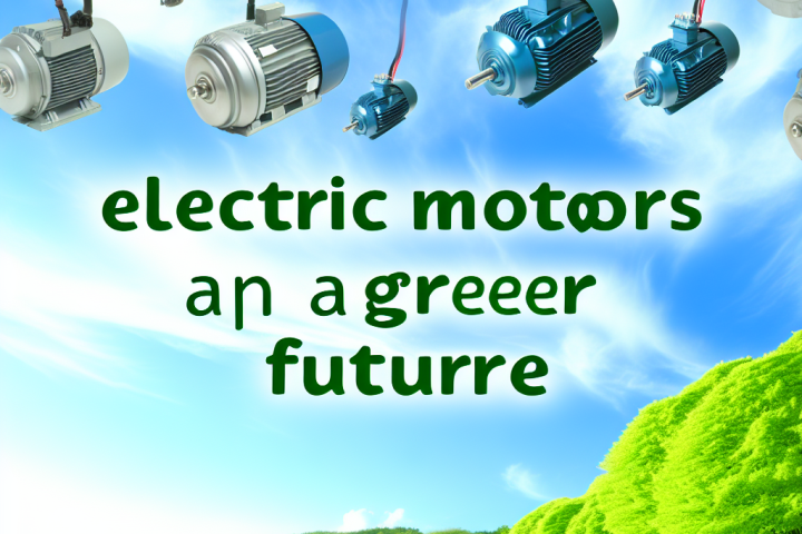 Electric motors power a greener future