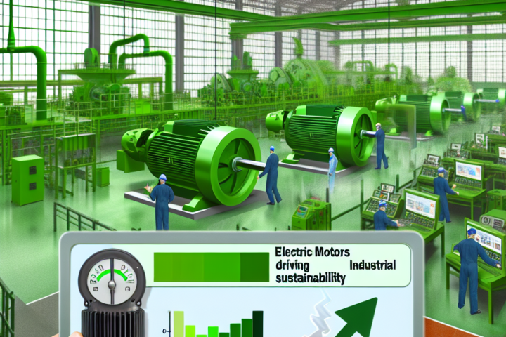 Motores eléctricos impulsando la sostenibilidad industrial