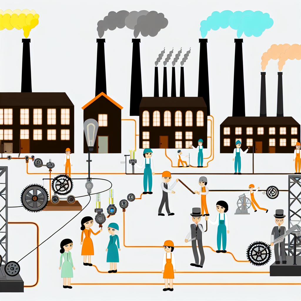 Tecnologia elettrica guida la rivoluzione industriale