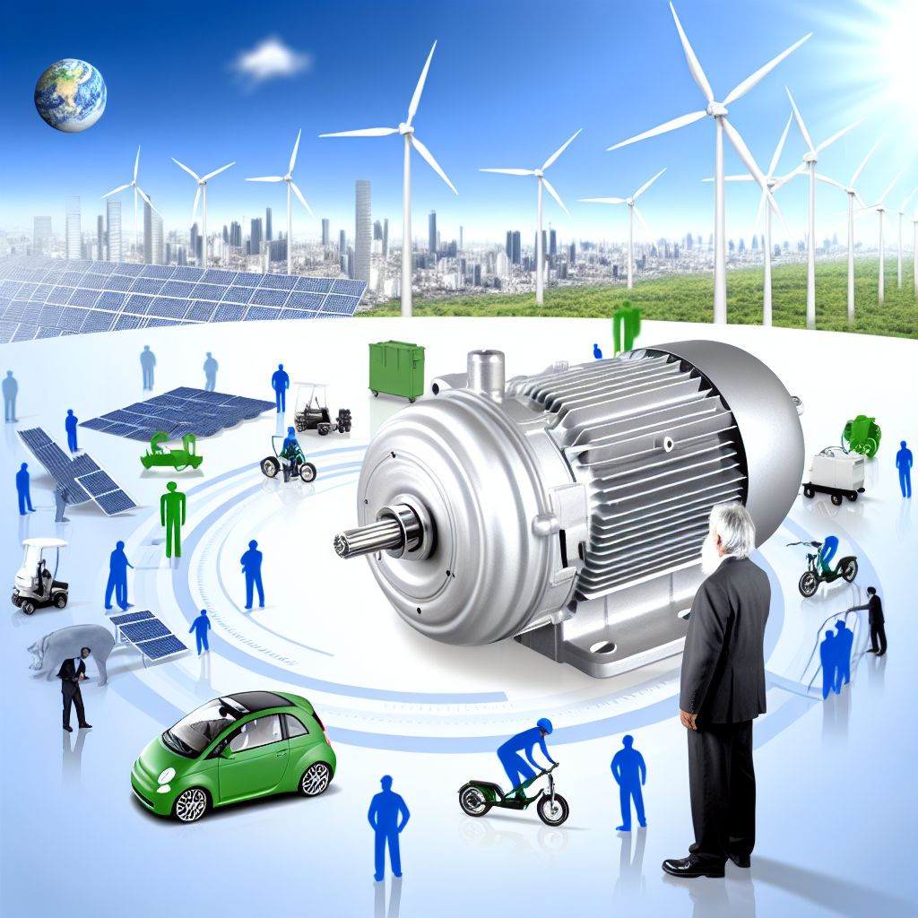 Elektromotoren drijvers van duurzame technologische vooruitgang