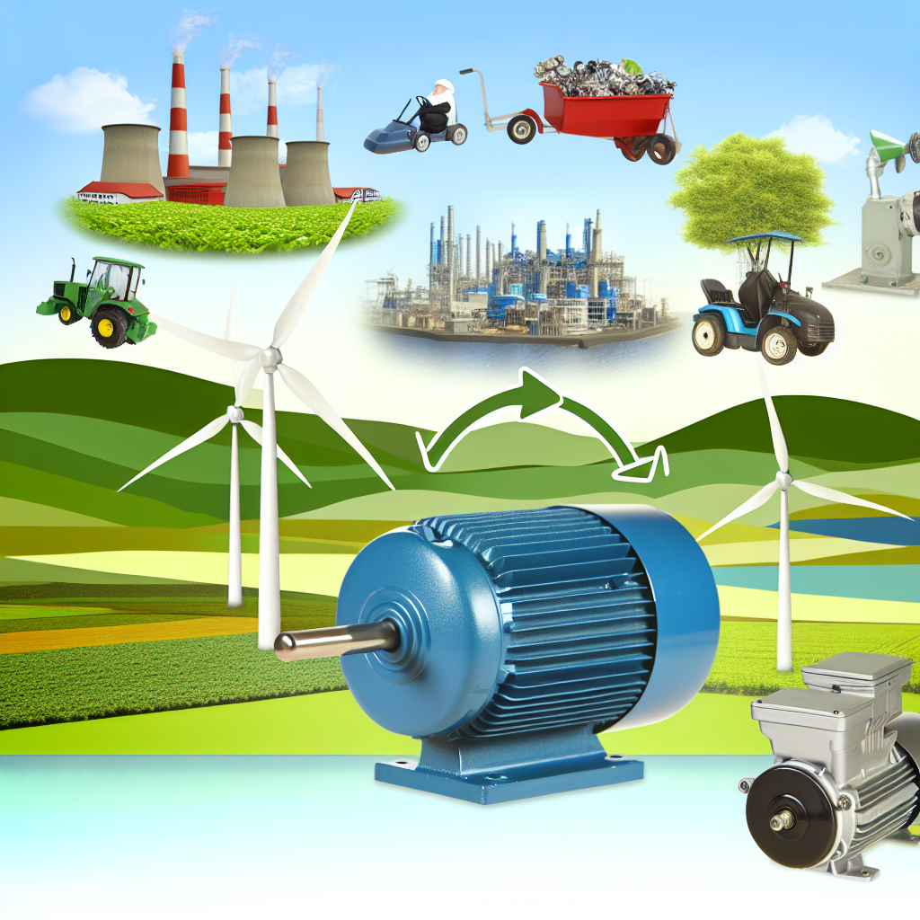 Electric motors as catalysts for sustainability and efficiency