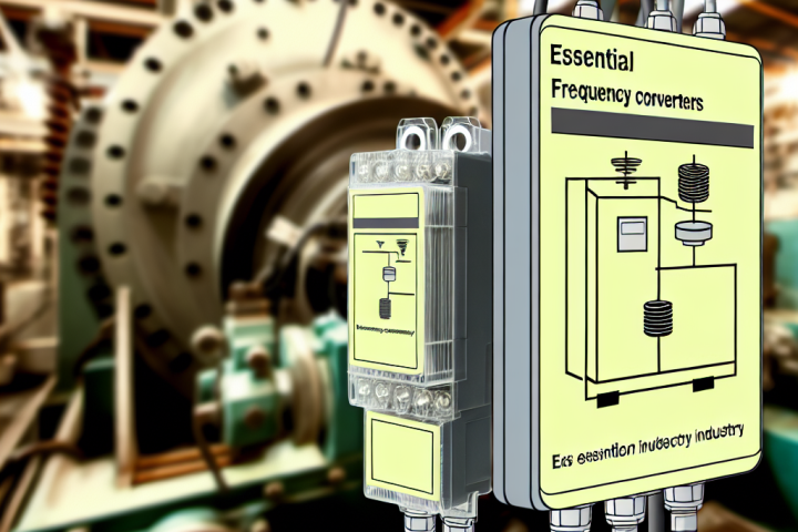Convertidores de frecuencia esenciales para la industria eficiente