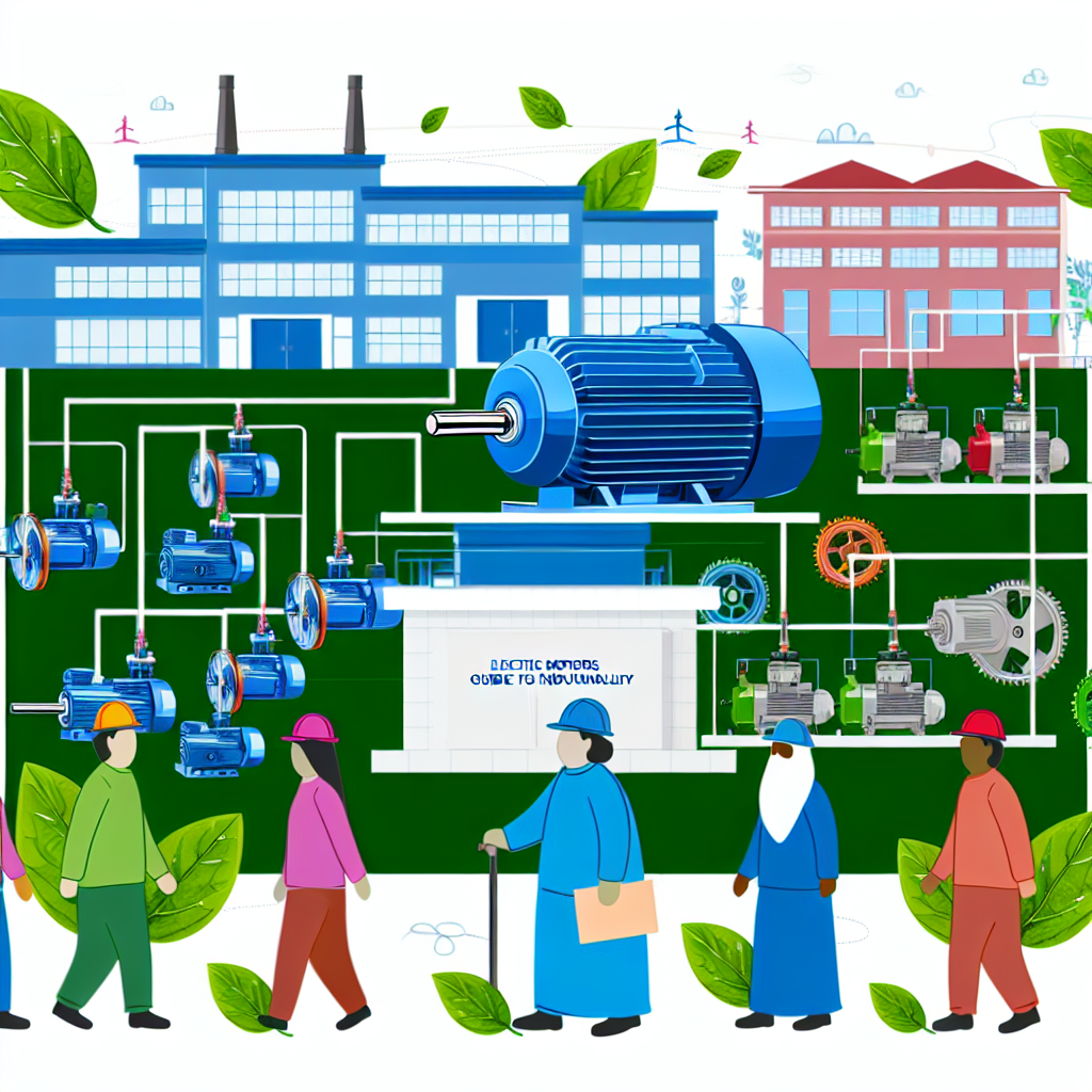 Motori elettrici guida alla sostenibilità industriale