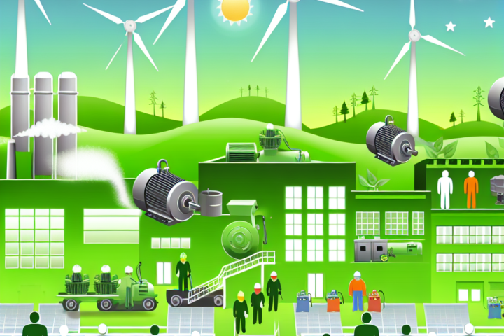 Electric motors power the march towards sustainable industry