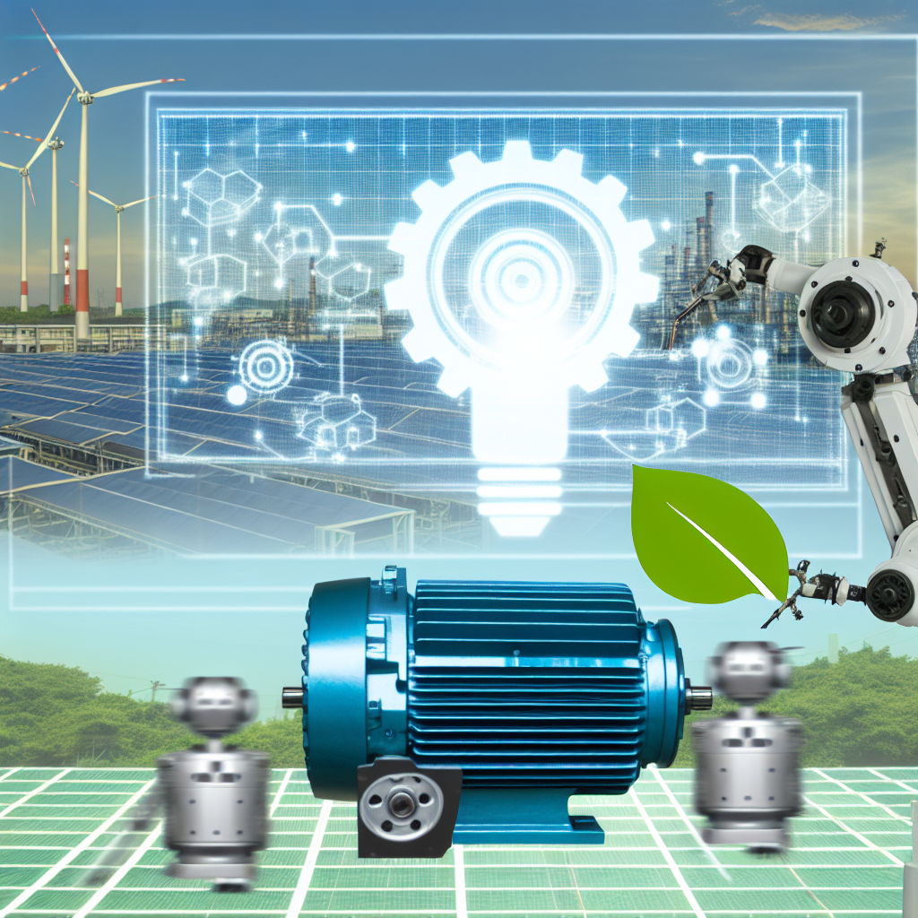 Electric motors driving the future of industry sustainability