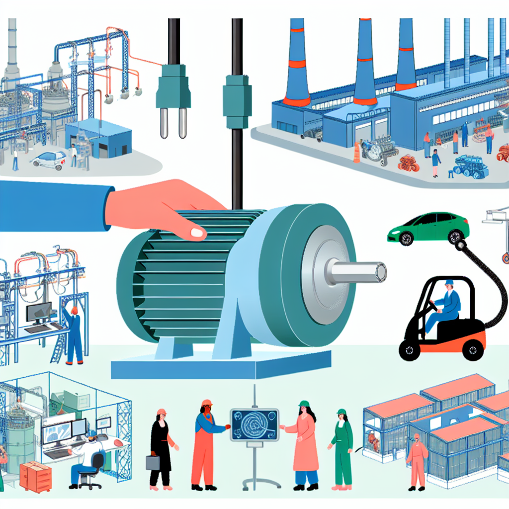 Electric motors drive sustainable innovation across industries