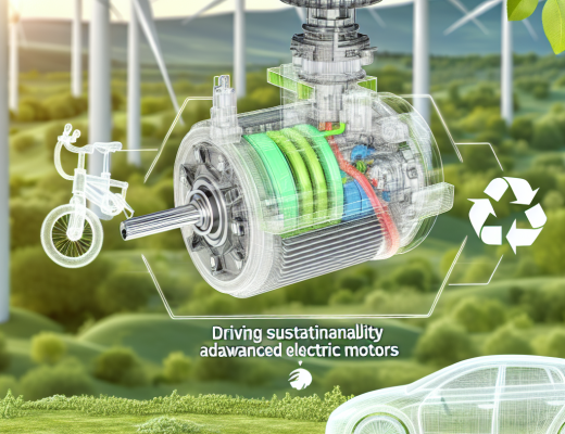 Driving sustainability with advanced electric motors