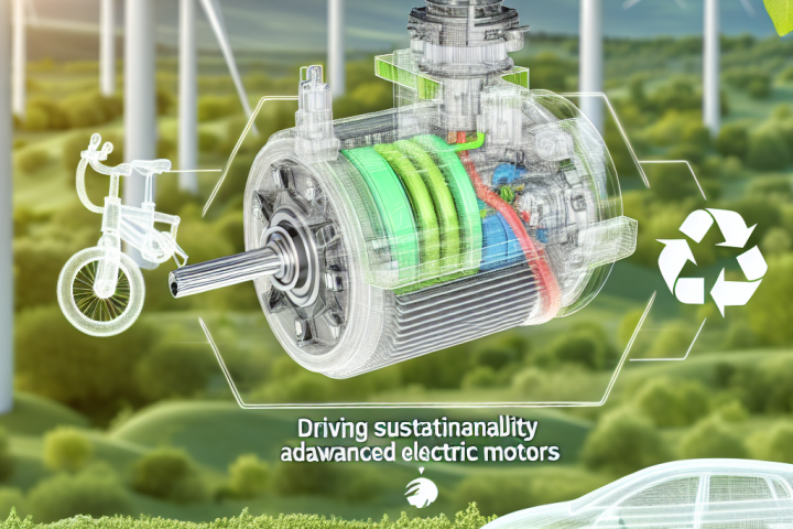 Driving sustainability with advanced electric motors