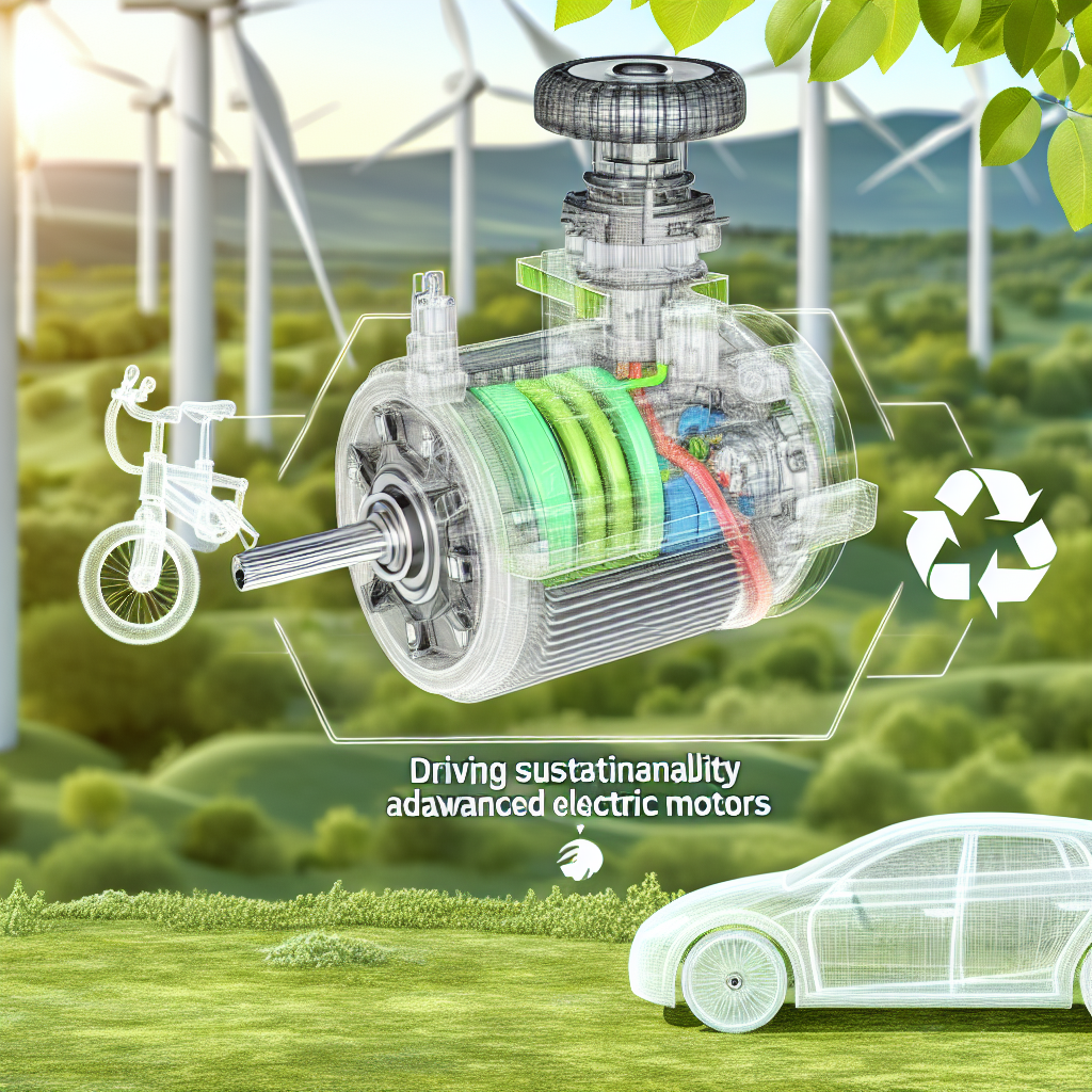 Driving sustainability with advanced electric motors