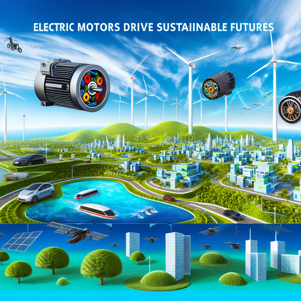 Electric motors drive sustainable futures