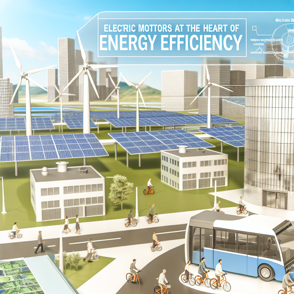 Les moteurs électriques au cœur de l'efficience énergétique