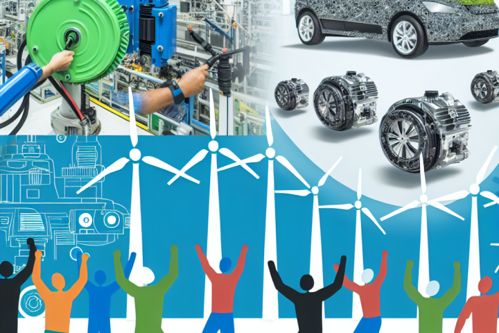 Electric motors drive the future of industry and sustainability