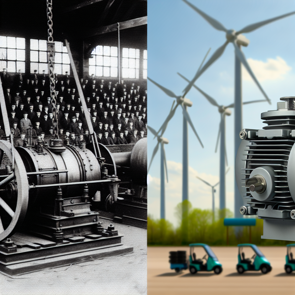 Motores eléctricos claves en la revolución industrial y ecológica